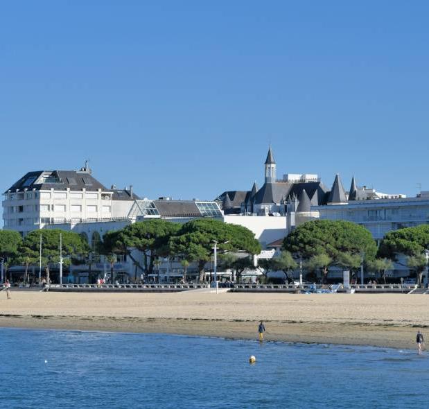 Plage et front de mer en Gironde, secteur d'intervention des diagnostics DIAGOME